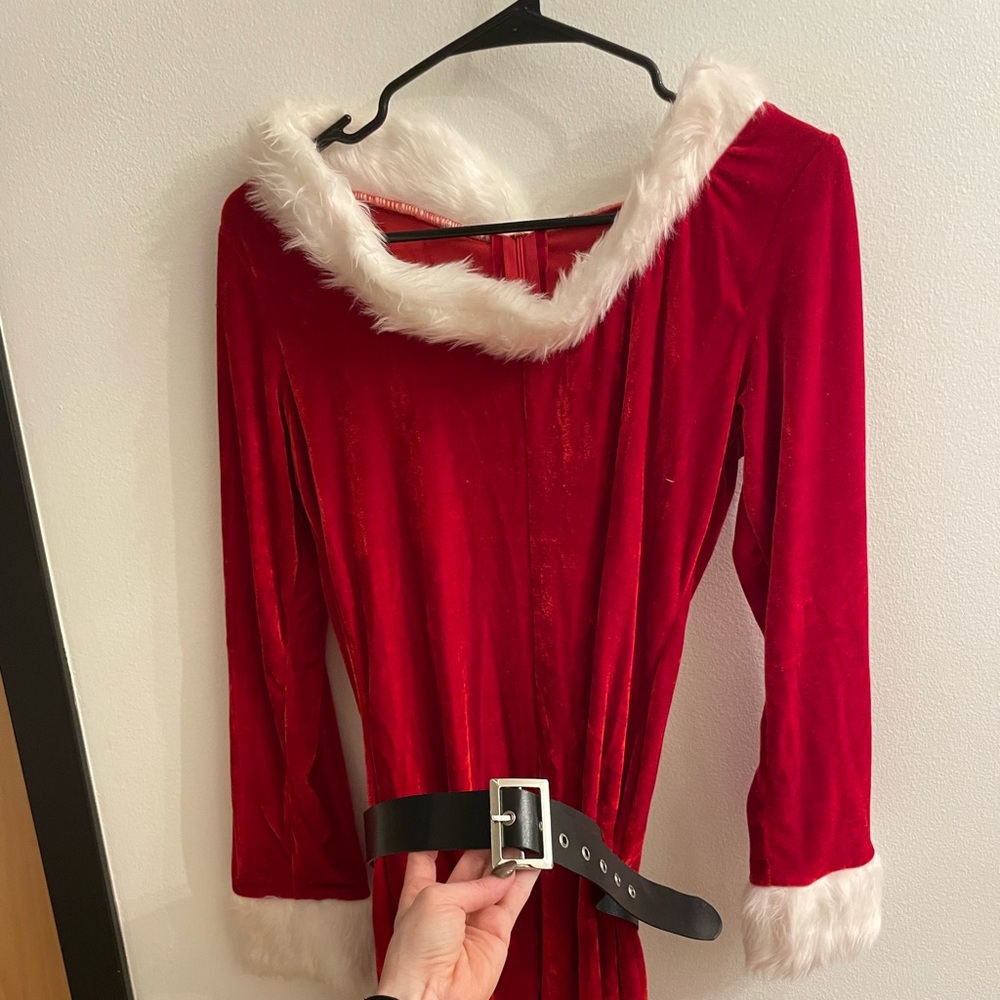 Santa onesie suit